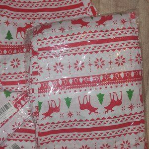 COPY - Matching Button-down Winter Christmas Family Pajamas PJs Reindeer Mix & …